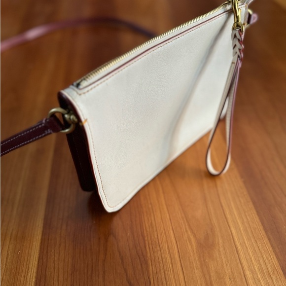 COPY - Coach Colorblock 1941 Soho Leather Crossbody Chalk and Burgundy - Picture 3 of 12